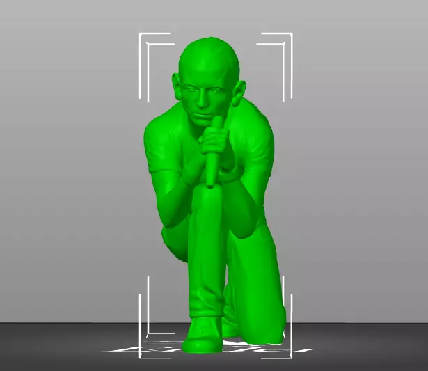 Chester Bennington 3D print model_19