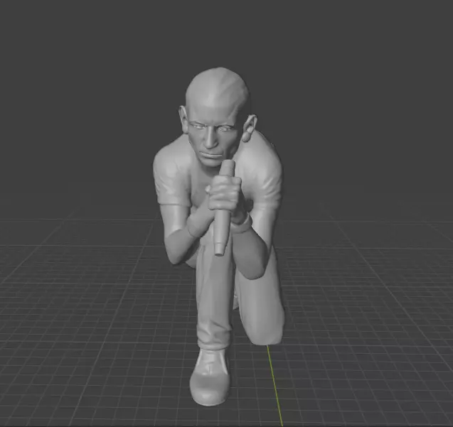 Chester Bennington 3D print model_7