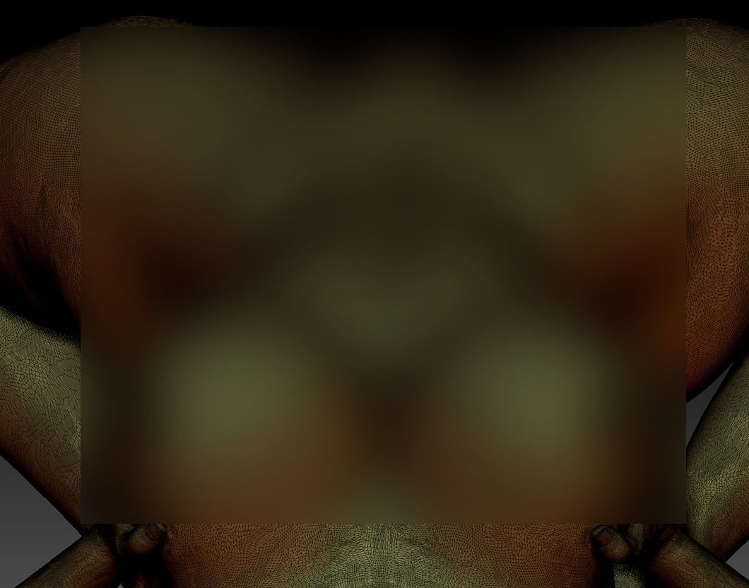 YOUNG NAKED GIRL IN CURVE 3D print model_3