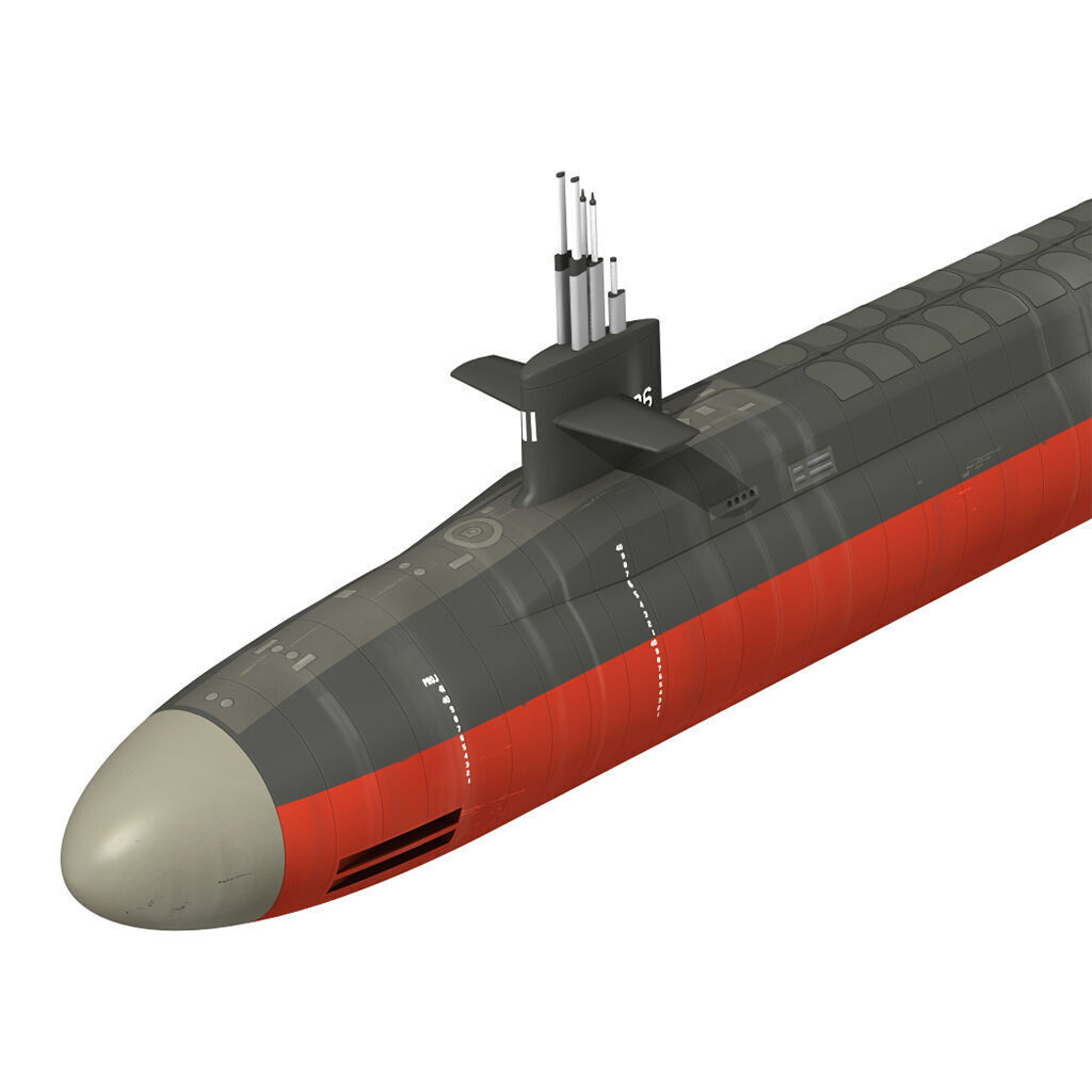 Ohio Class Submarine 3D model_5