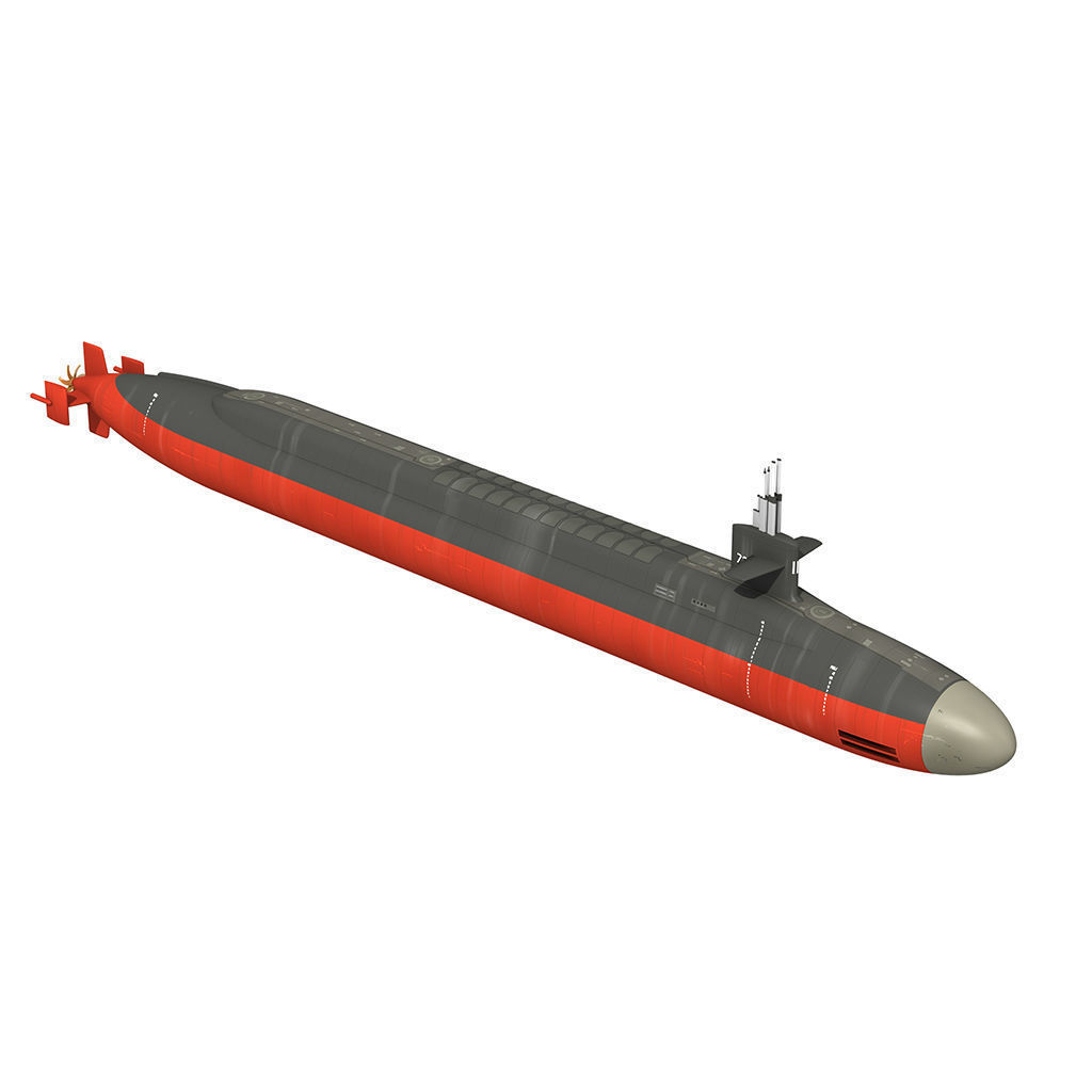 Ohio Class Submarine 3D model_8