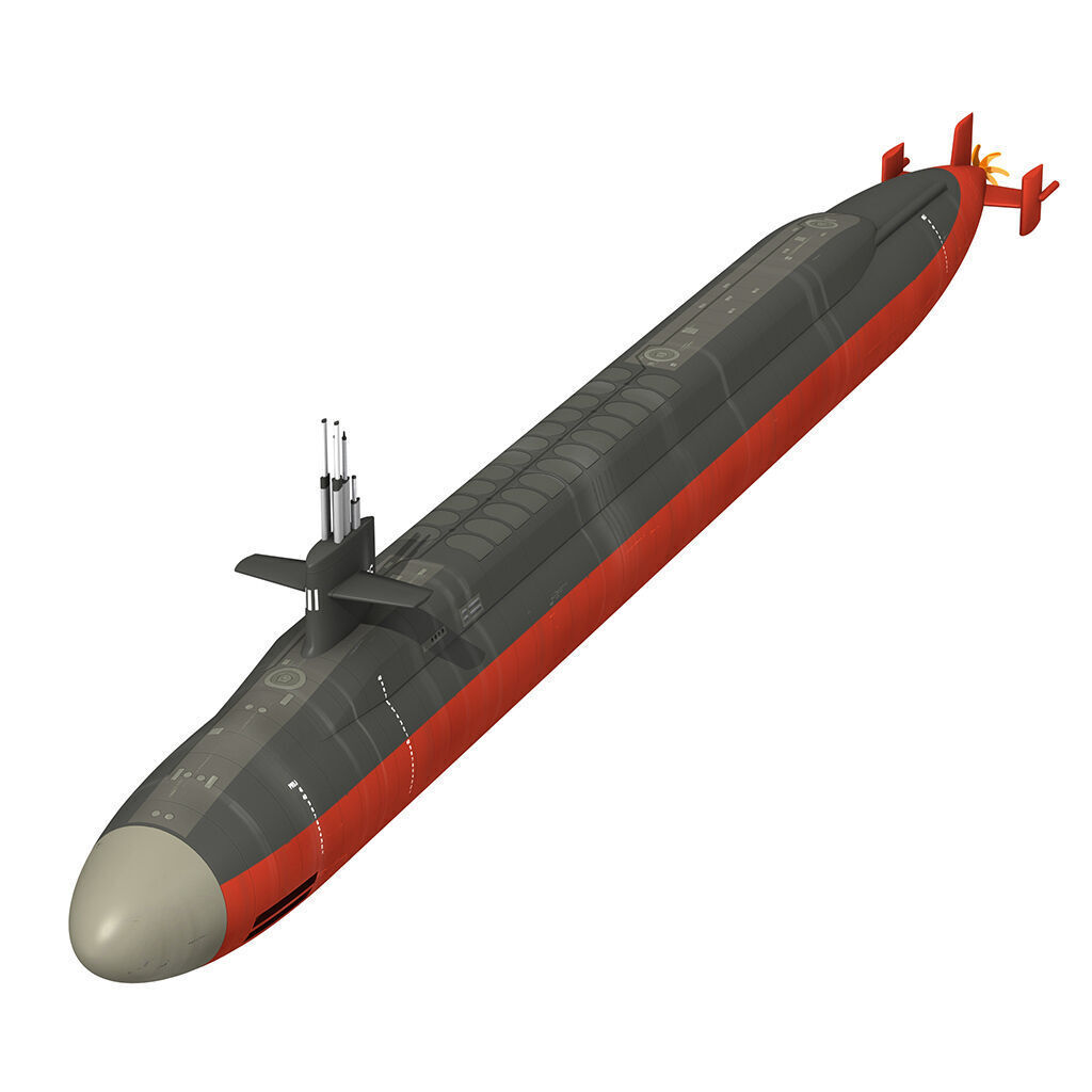Ohio Class Submarine 3D model_1