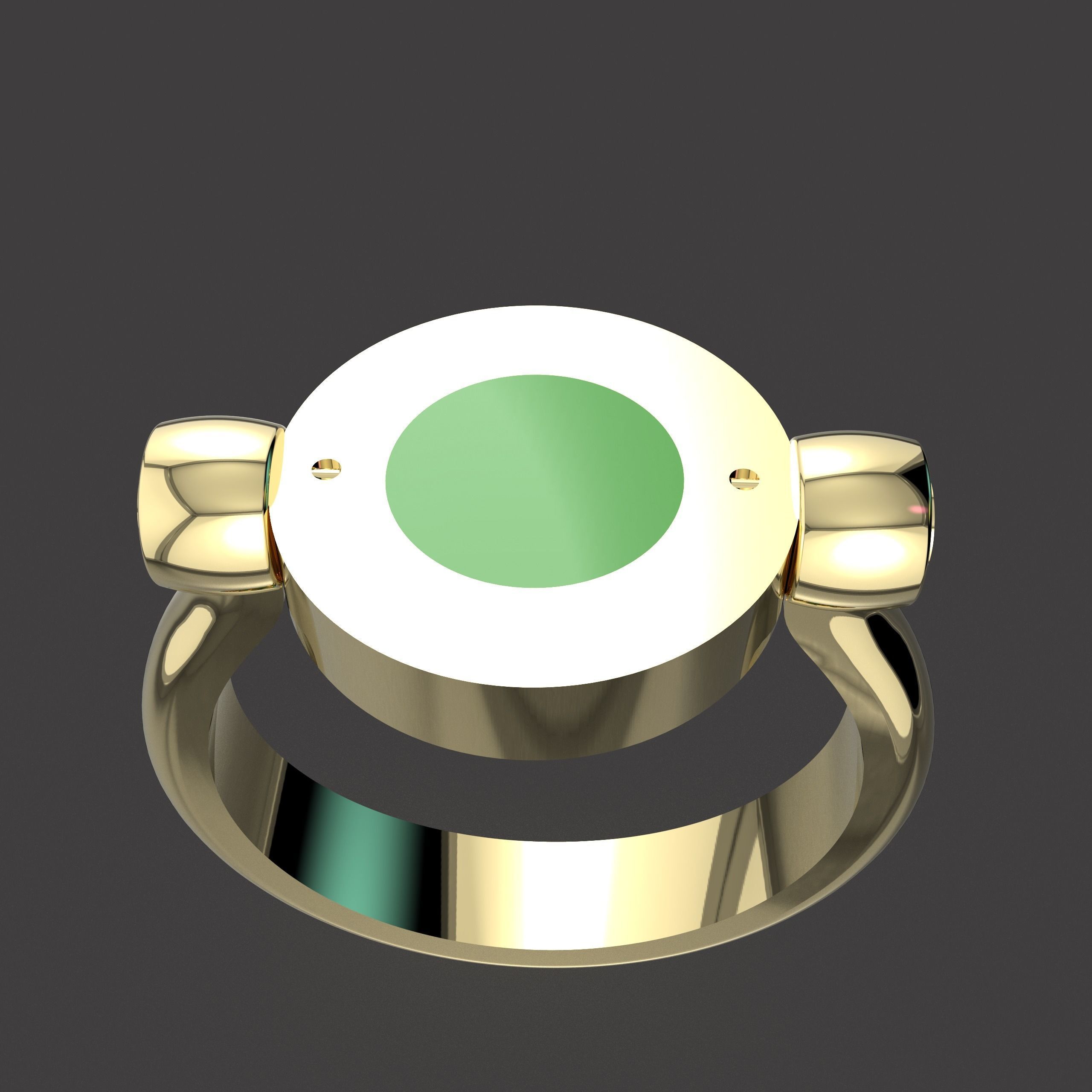 Rotatable Ring 3D print model_9