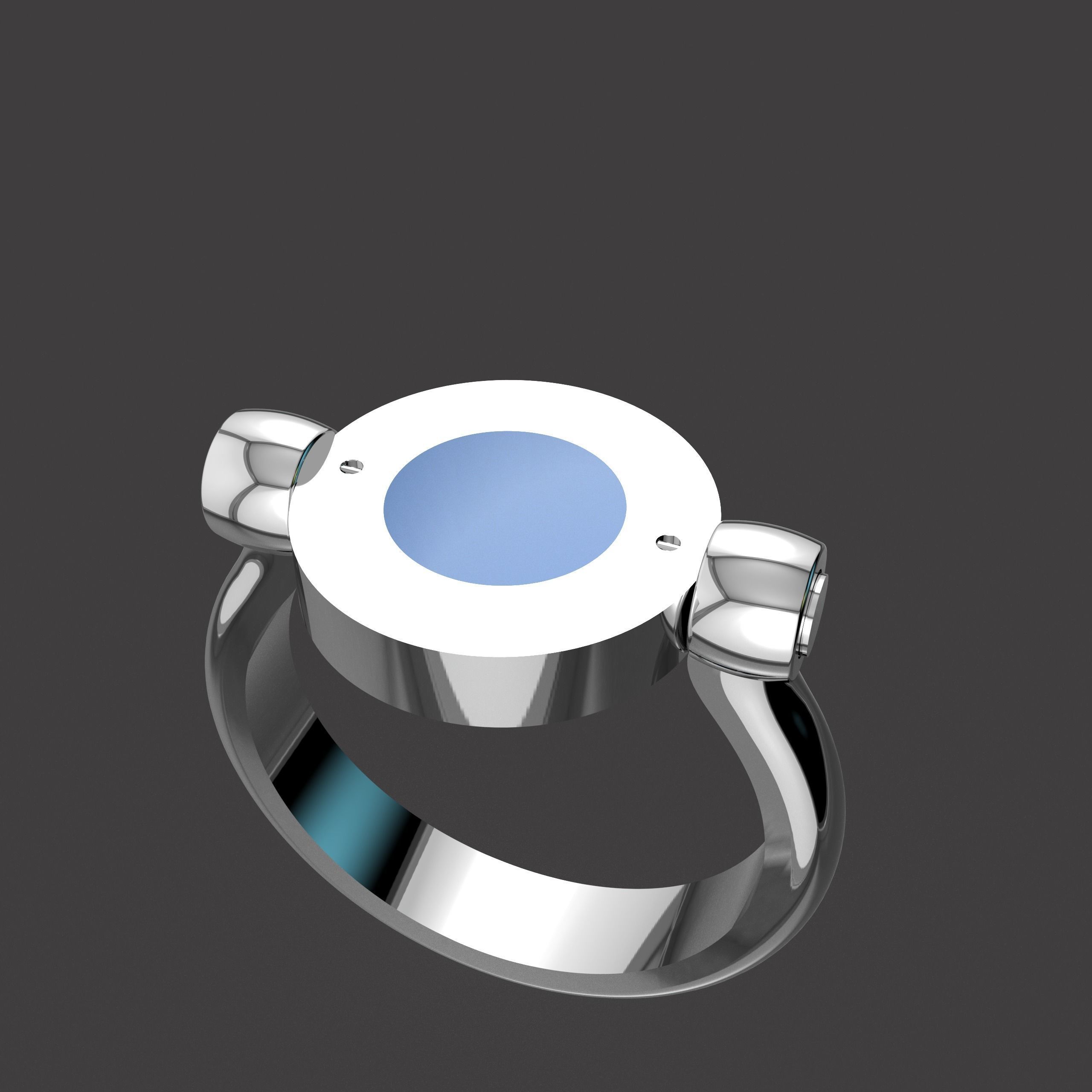 Rotatable Ring 3D print model_7
