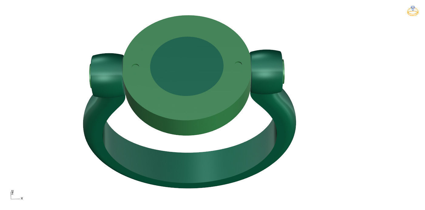 Rotatable Ring 3D print model_12