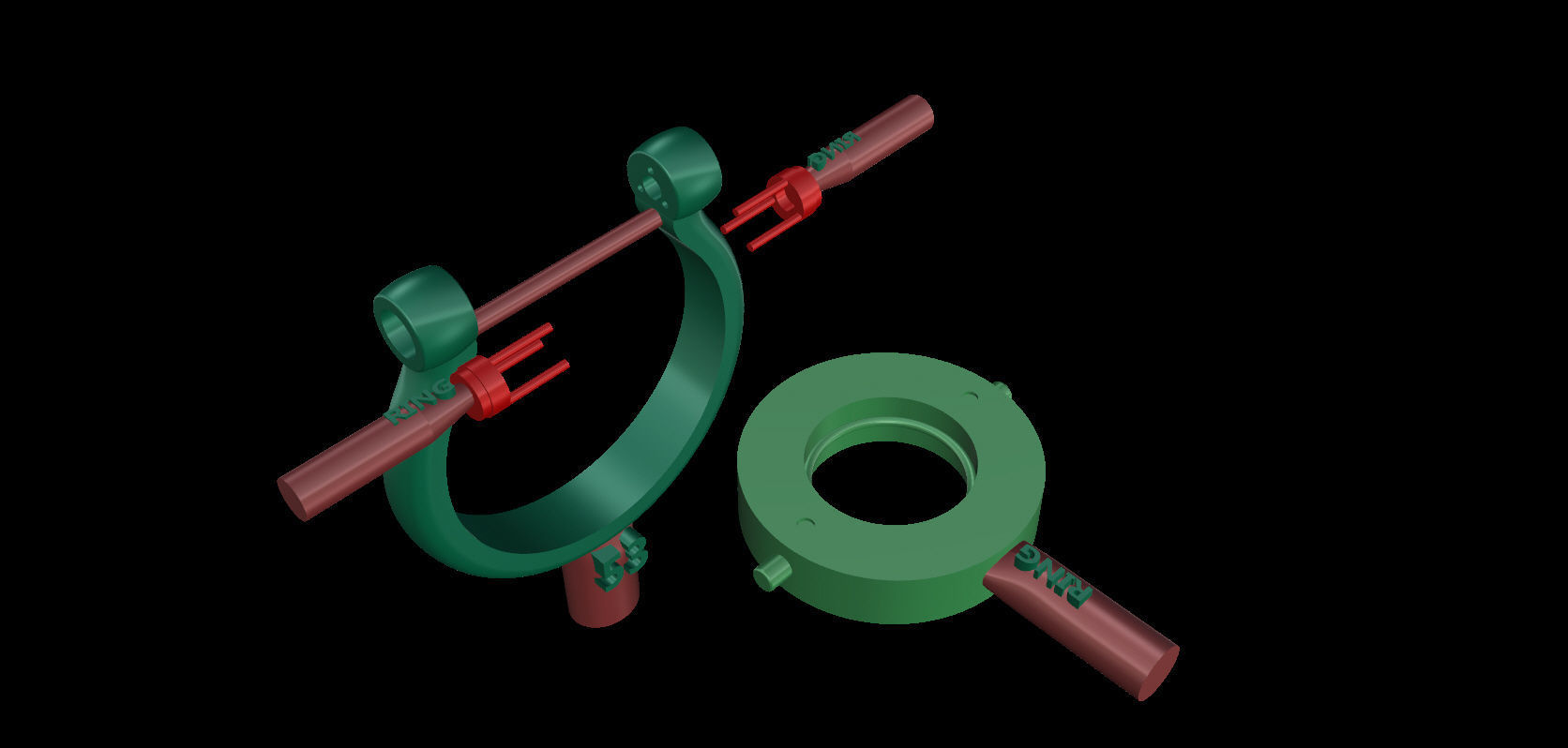 Rotatable Ring 3D print model_11