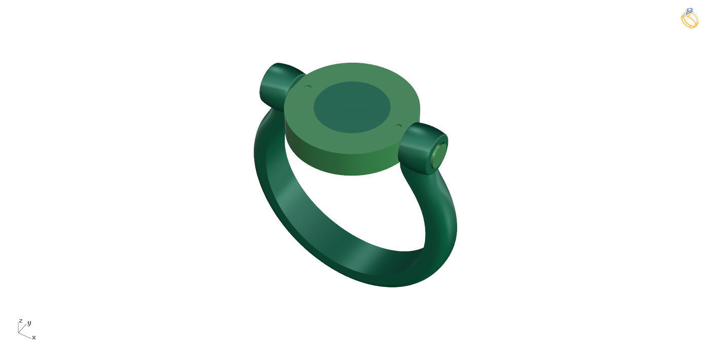 Rotatable Ring 3D print model_14