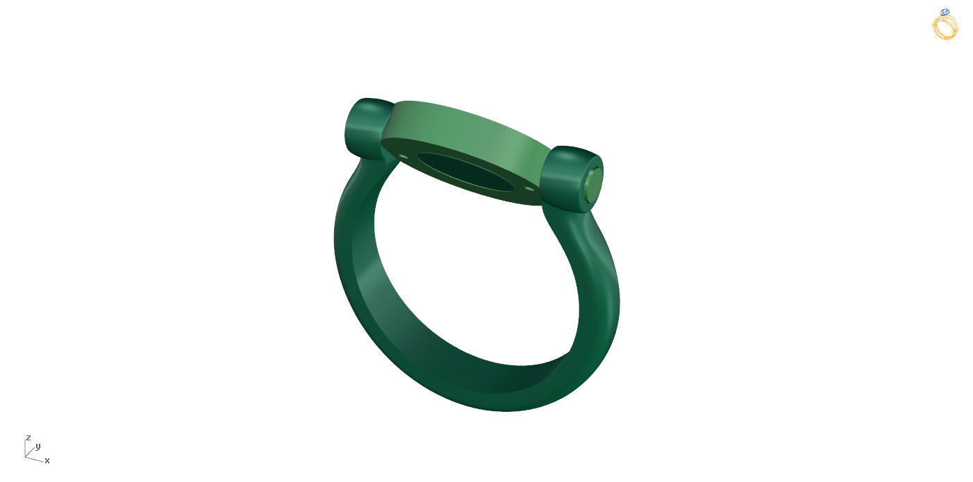 Rotatable Ring 3D print model_15