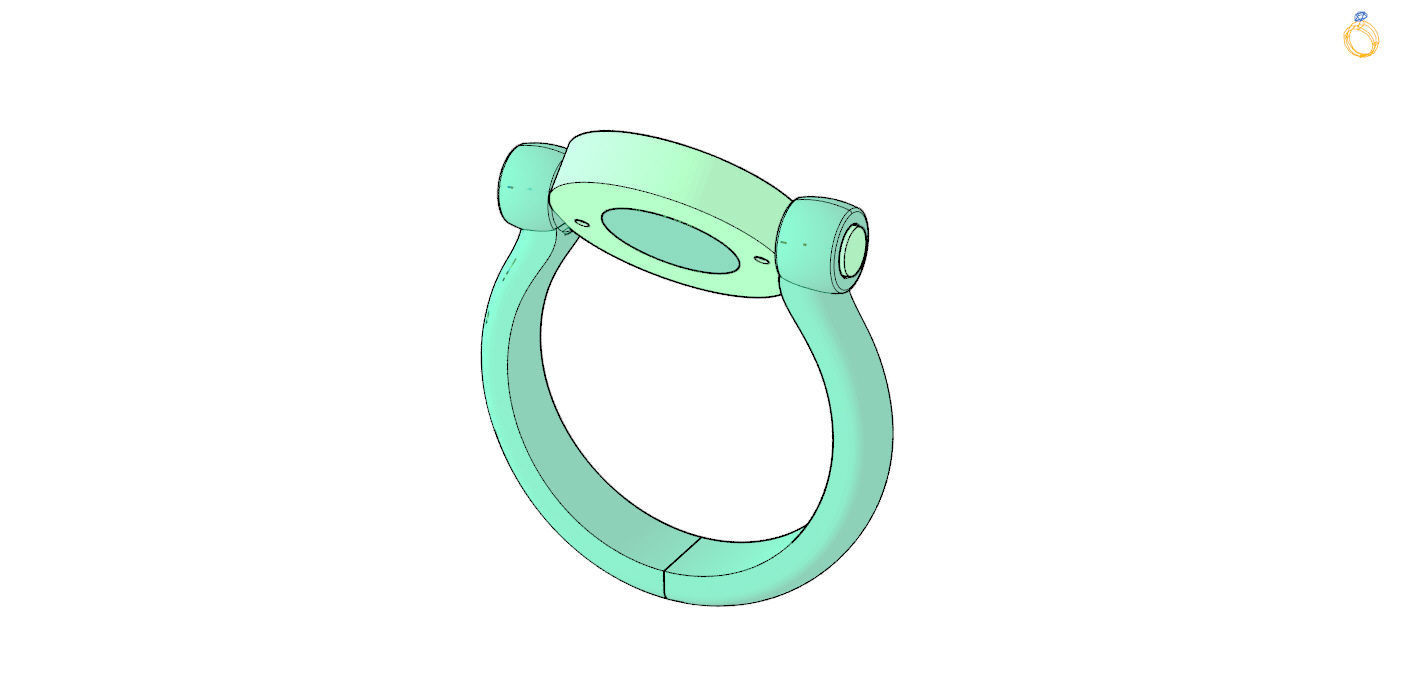 Rotatable Ring 3D print model_20