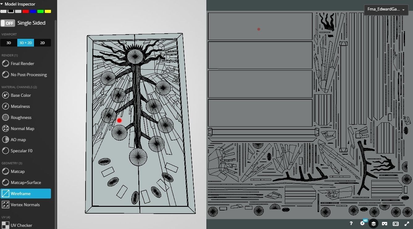 Edwards Gate of Truth 3D model_2