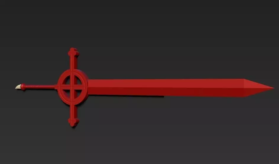 Adventure Time Finn Demon Blood Sword 3D print model_0