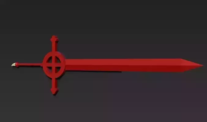 Adventure Time Finn Demon Blood Sword 3D print model