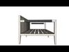 Outdoor Sofa Bench 3D model_1