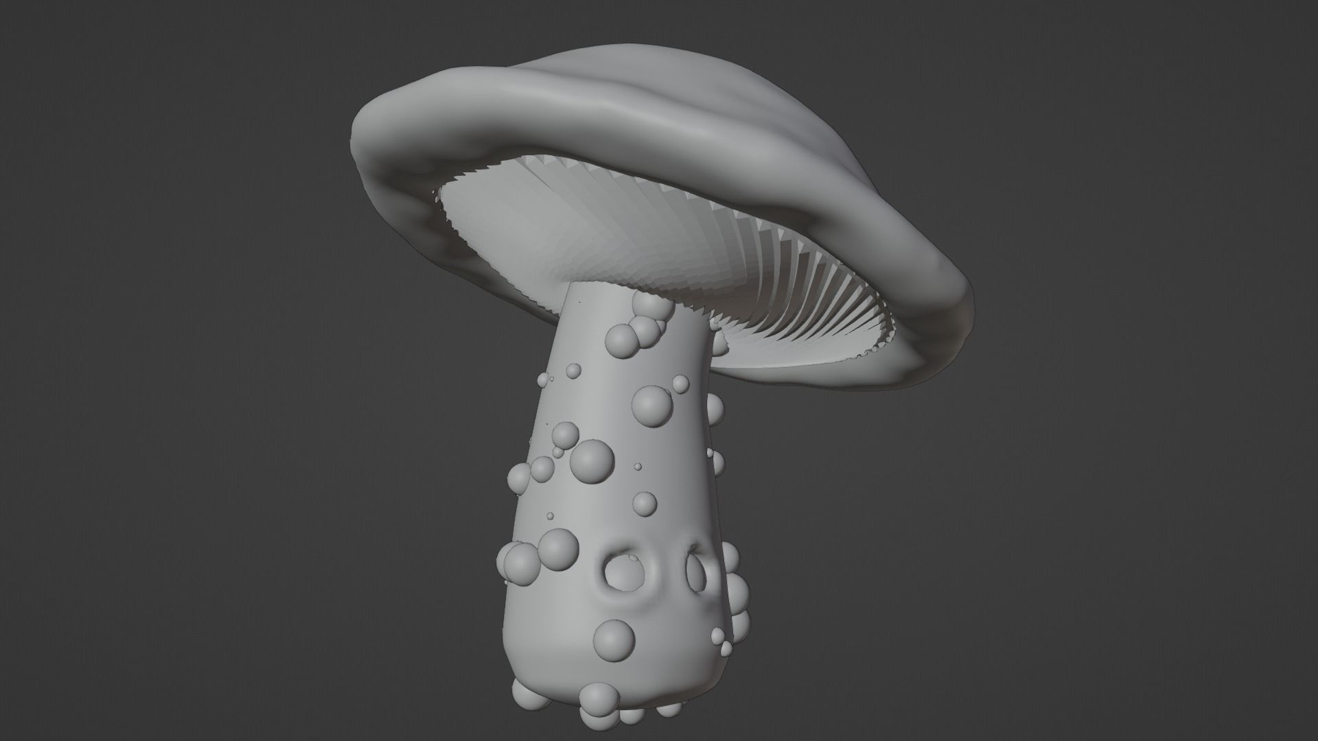 Animated Mushroom Character Low-poly 3D model_12