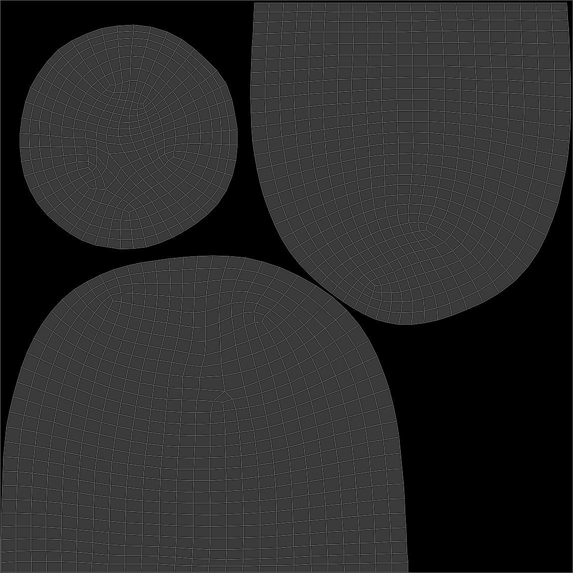 Easter cake 3D model_9