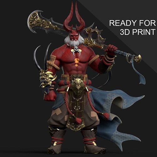 King of Oni 3d print 3D print model