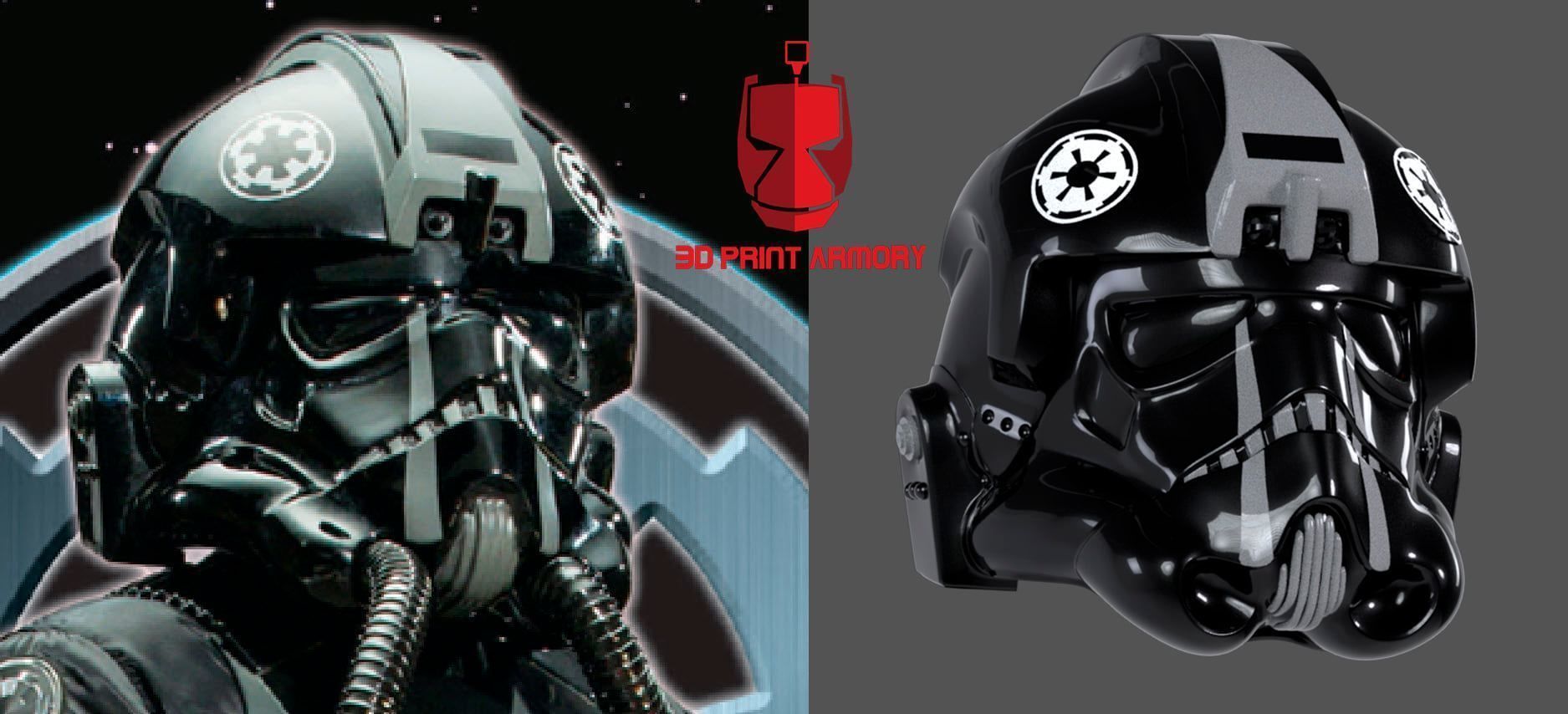 Rogue One Tie Pilot 3D print model_1