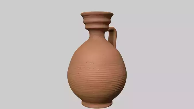 Roman clay jug 04