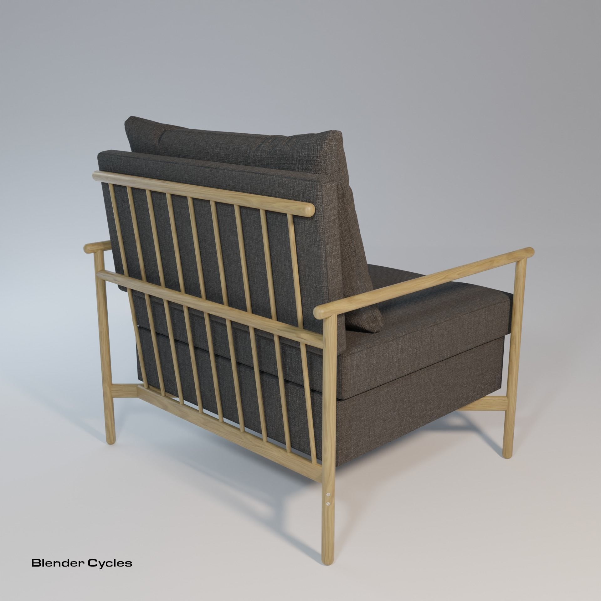 Lounge Chair 3D model_3
