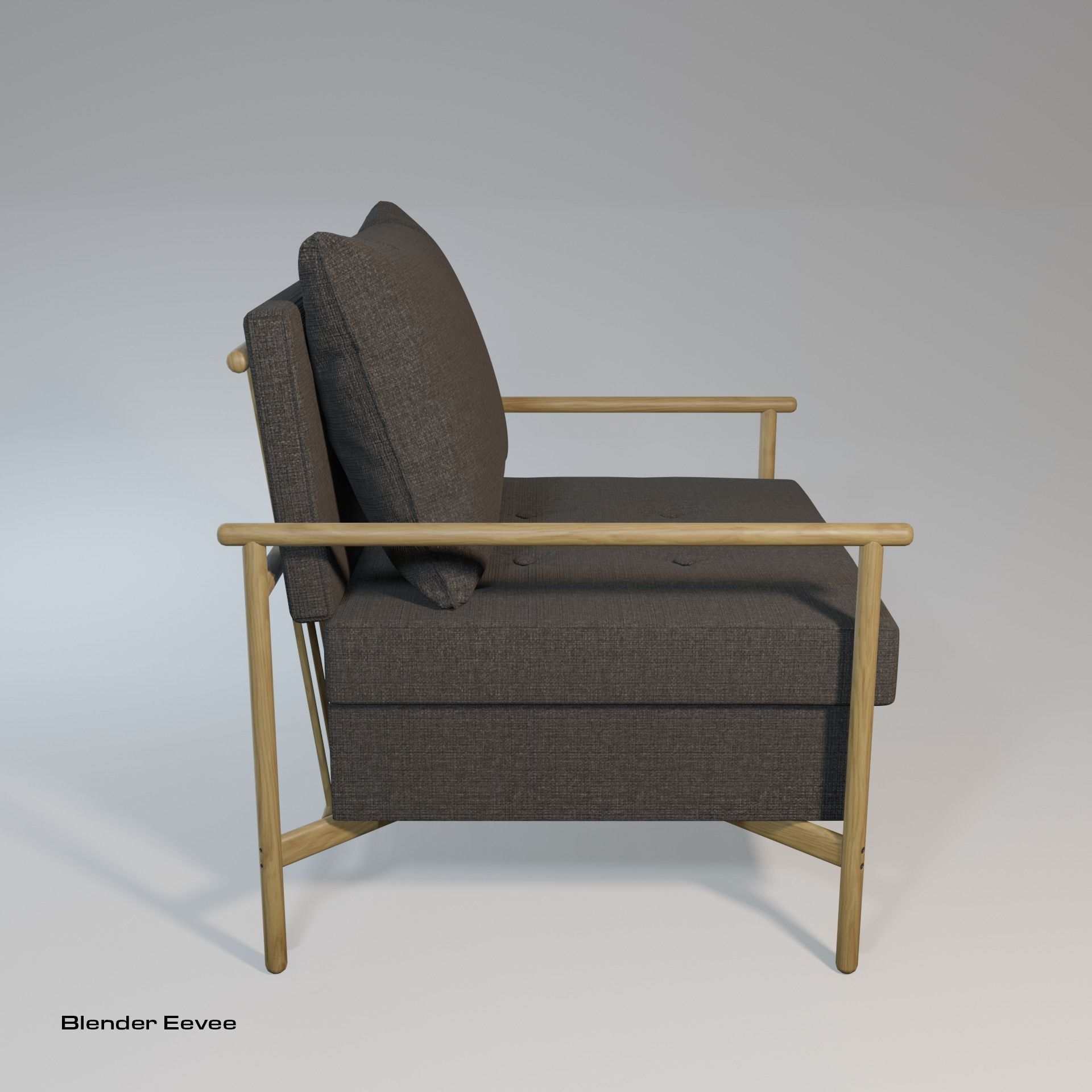 Lounge Chair 3D model_22