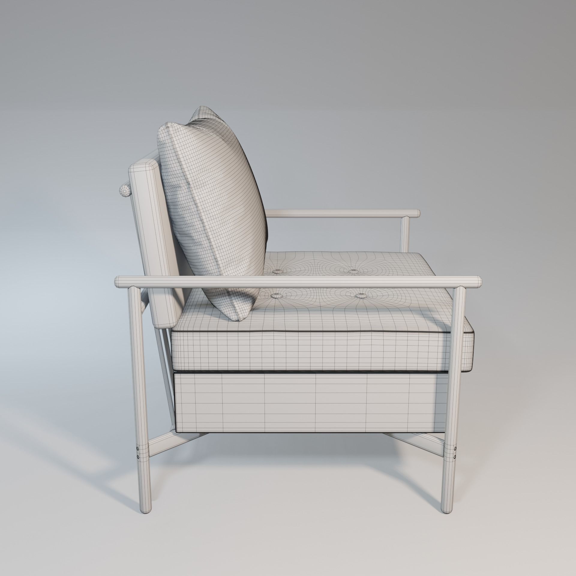 Lounge Chair 3D model_23
