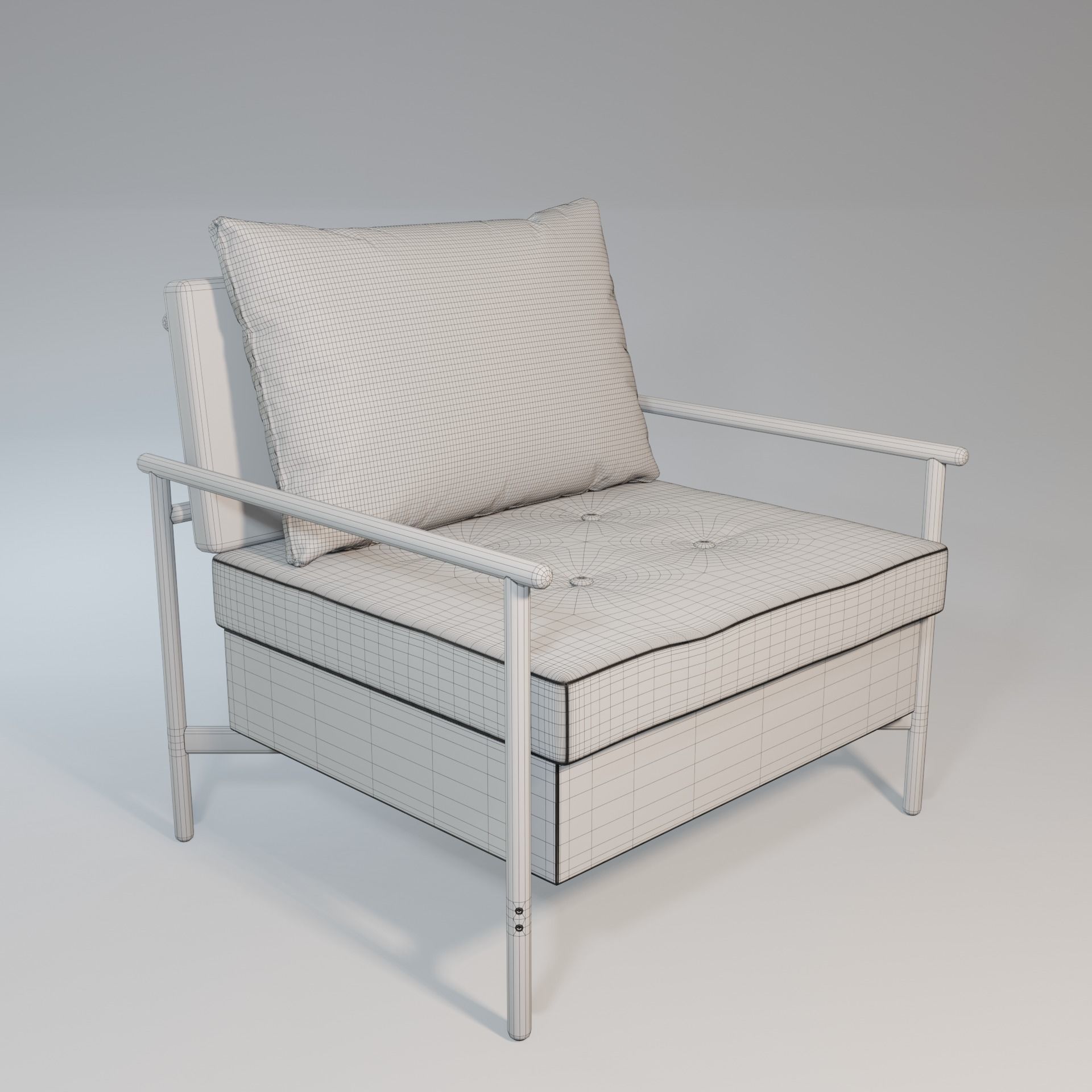 Lounge Chair 3D model_20