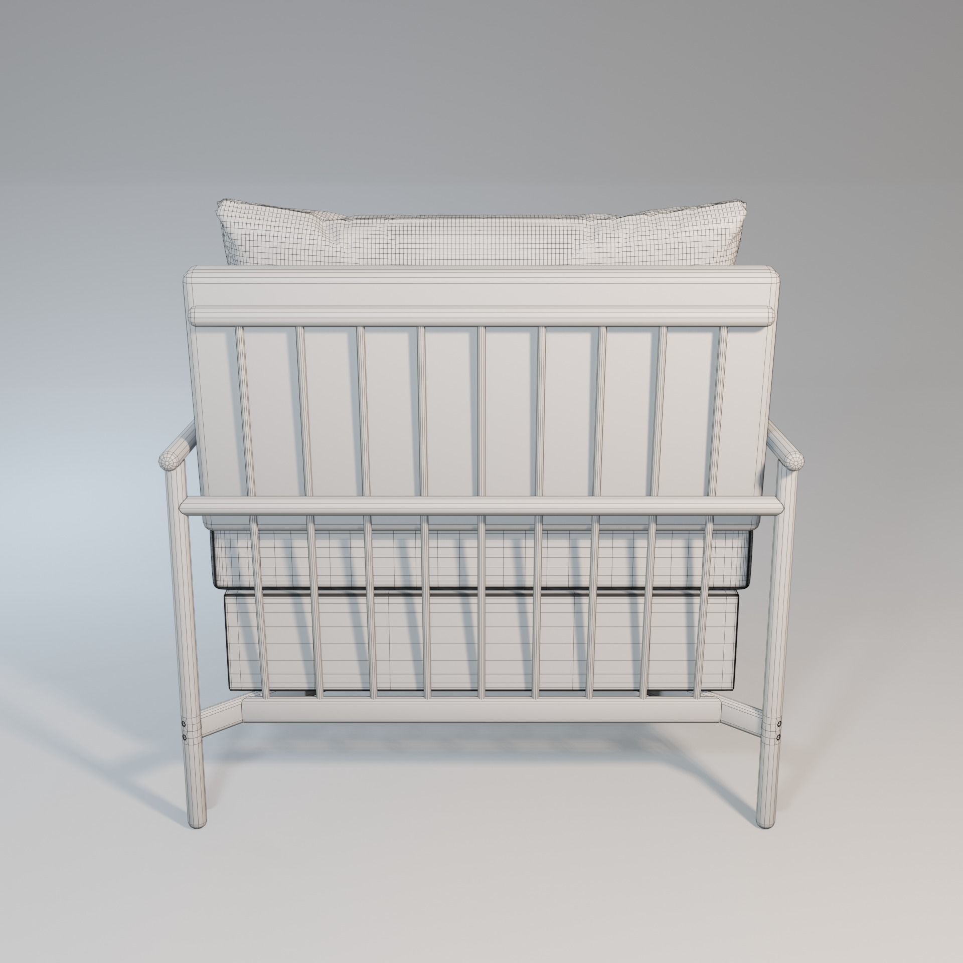 Lounge Chair 3D model_8