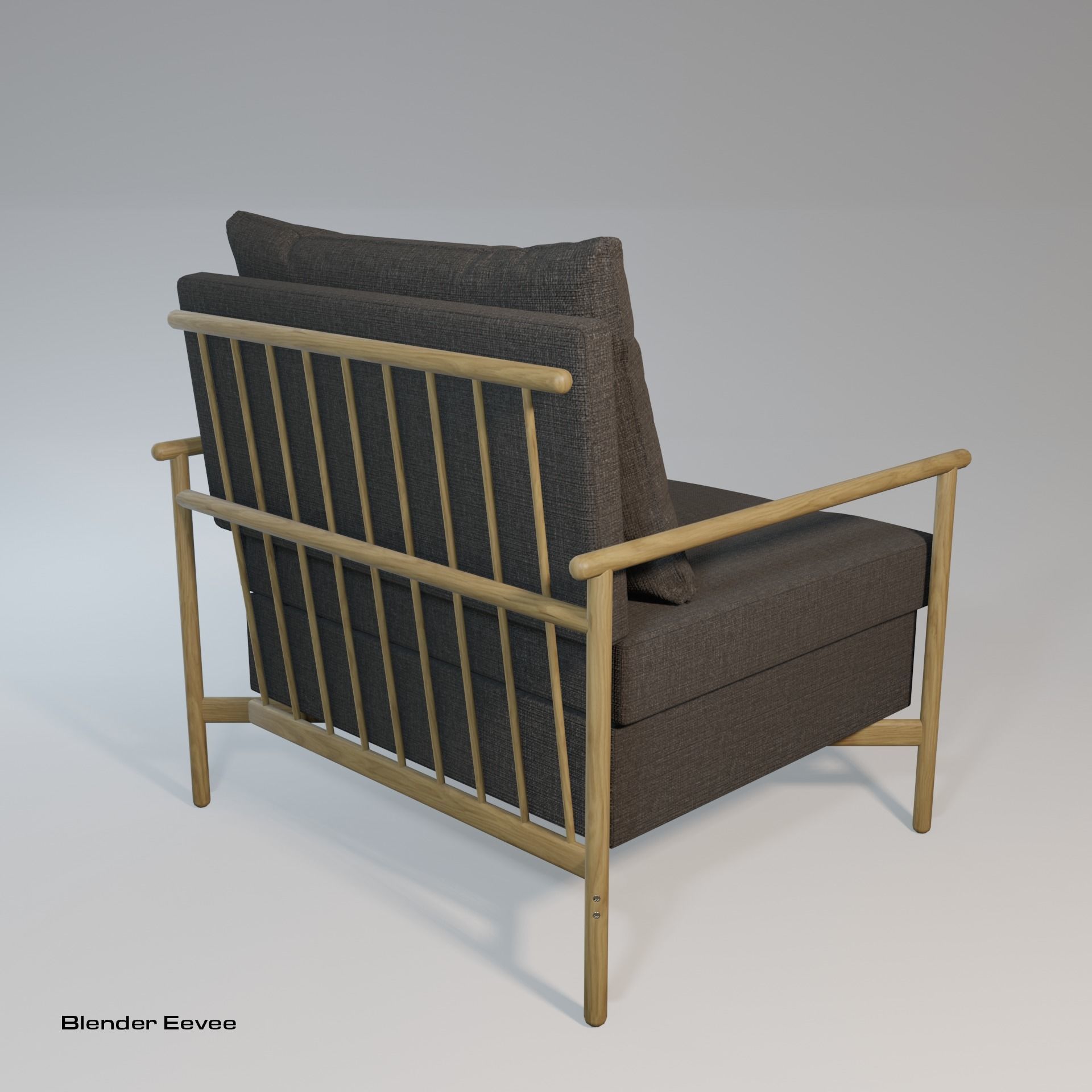Lounge Chair 3D model_4