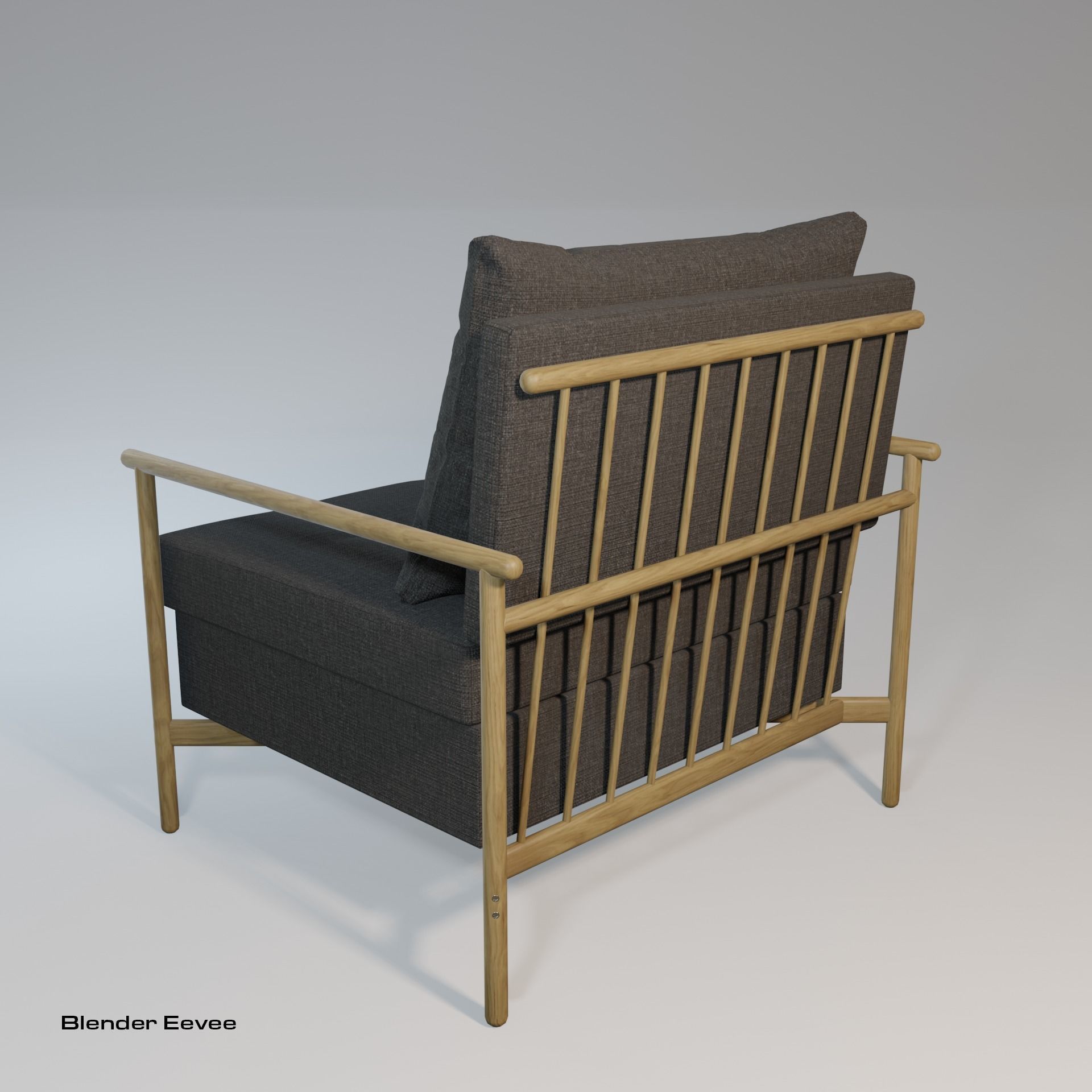 Lounge Chair 3D model_10