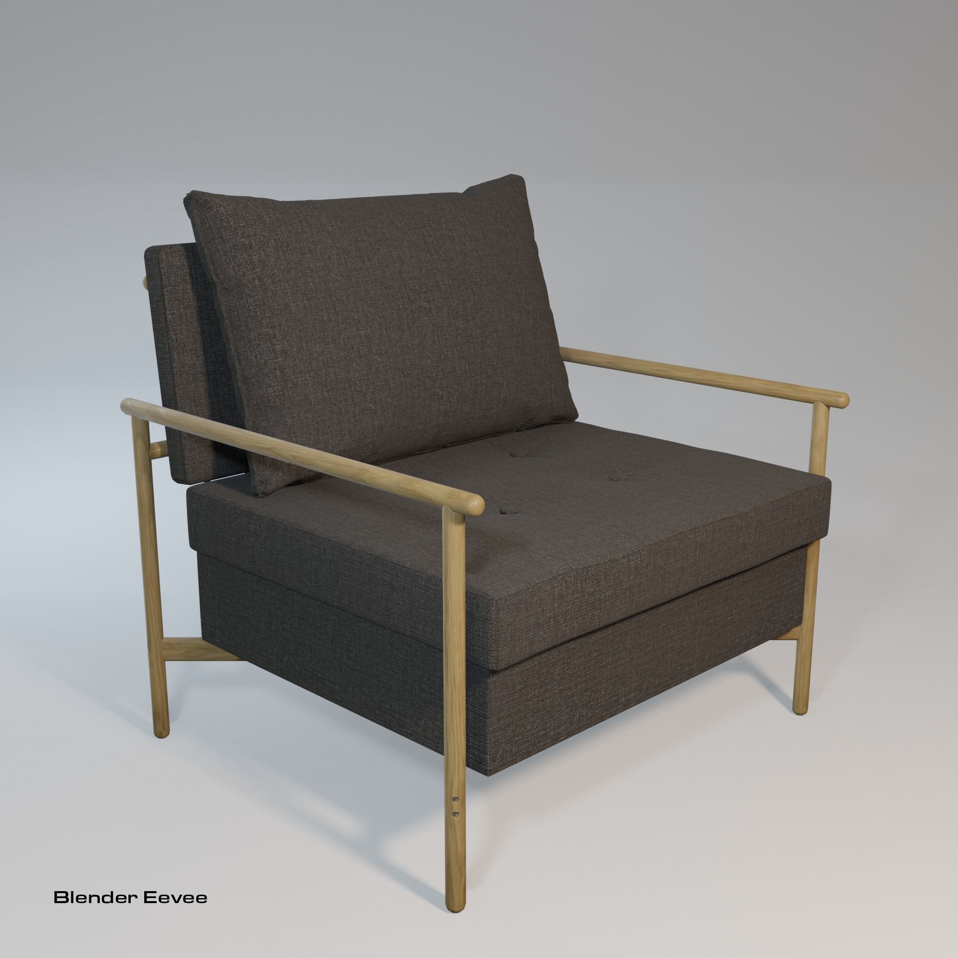 Lounge Chair 3D model_19