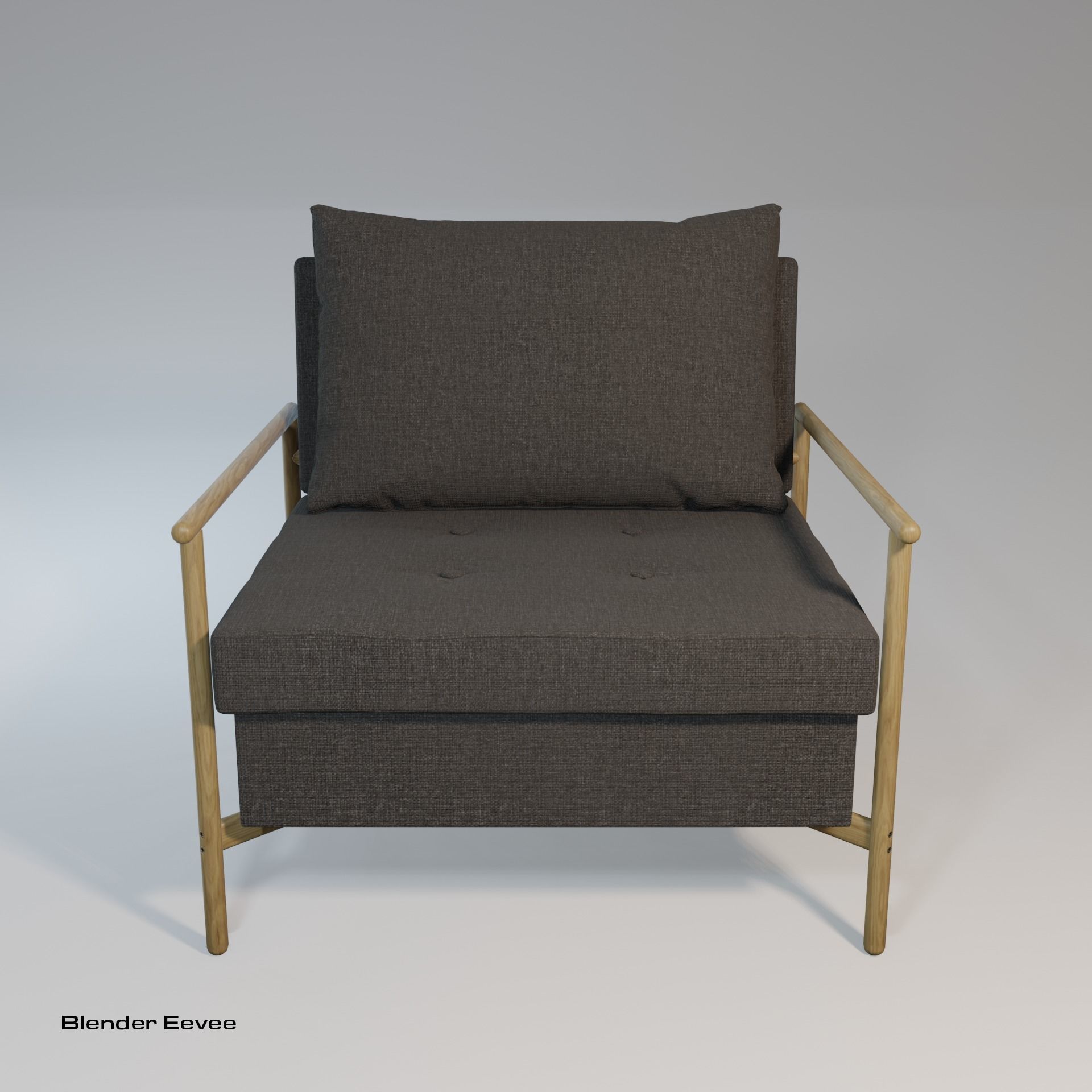 Lounge Chair 3D model_1