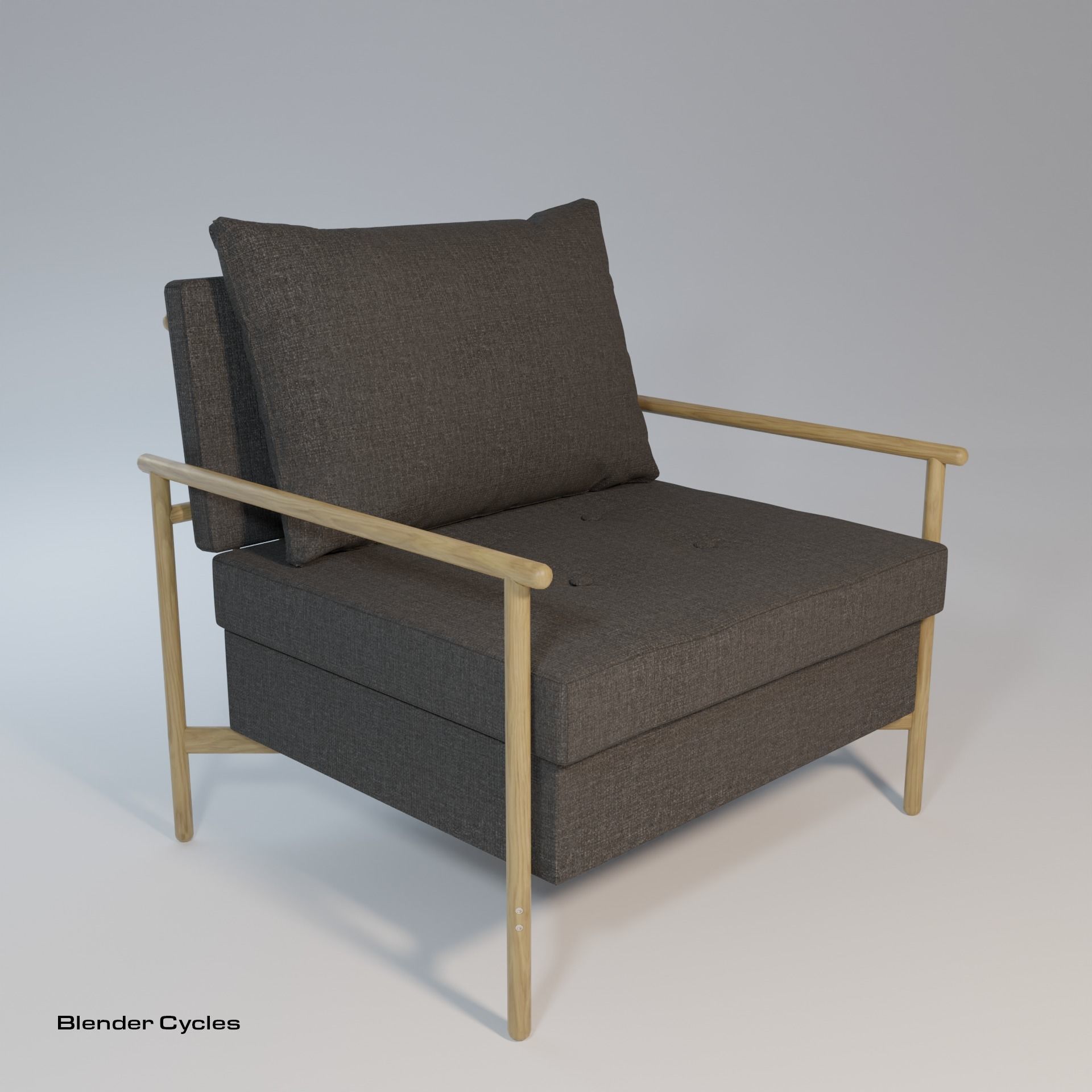 Lounge Chair 3D model_18
