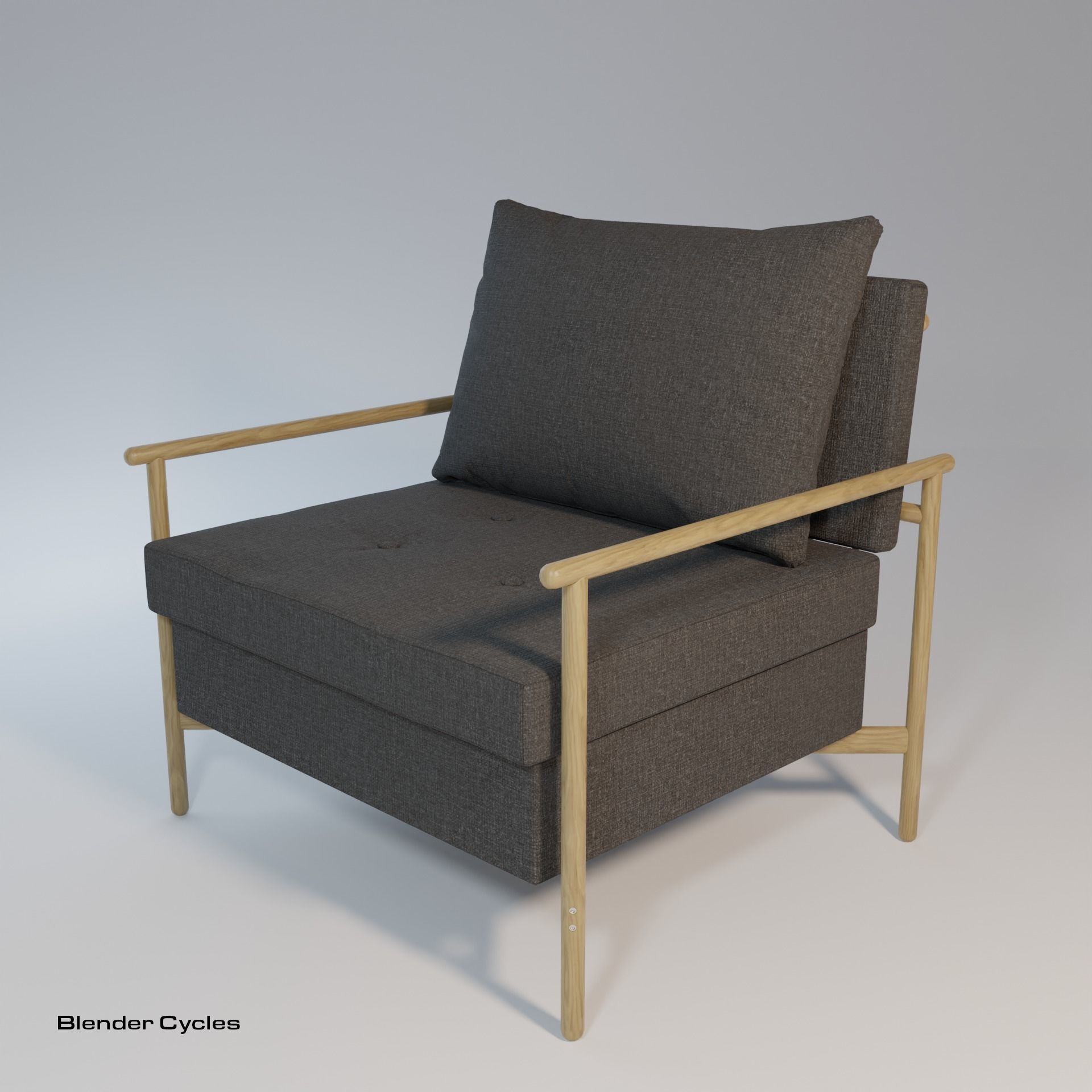 Lounge Chair 3D model_15