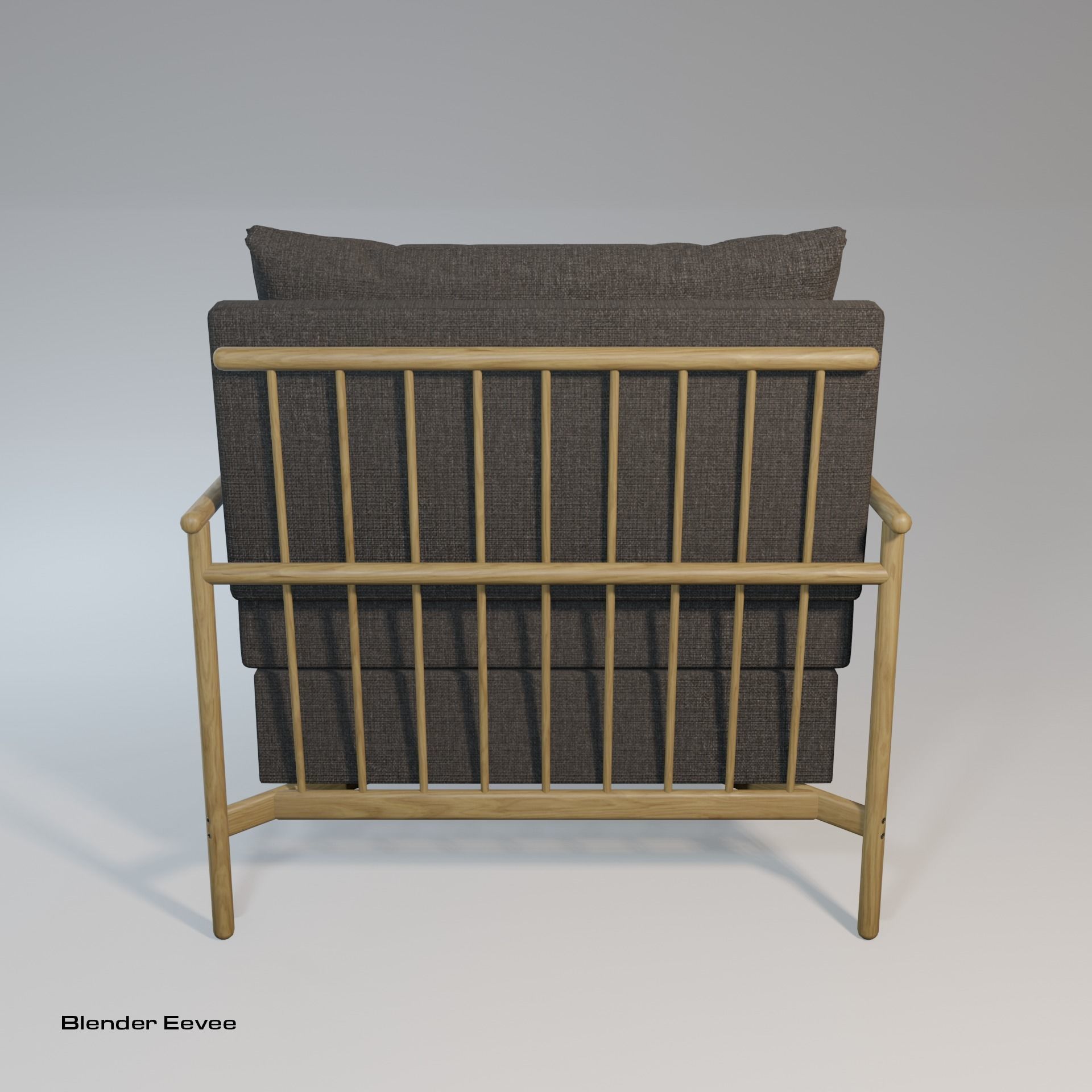 Lounge Chair 3D model_7