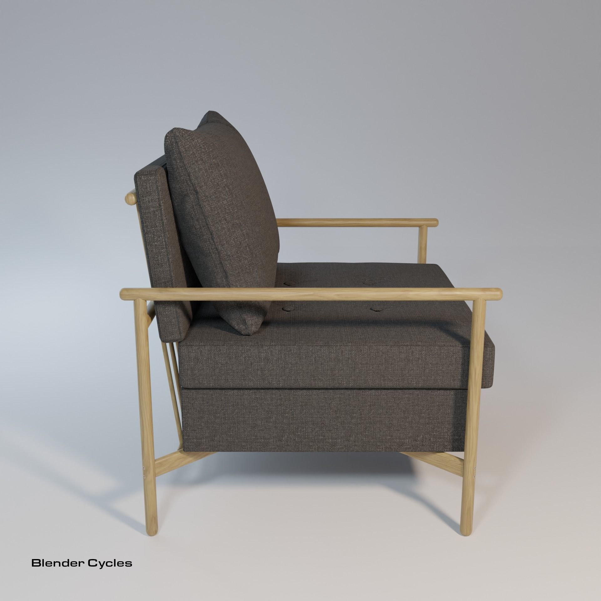 Lounge Chair 3D model_21