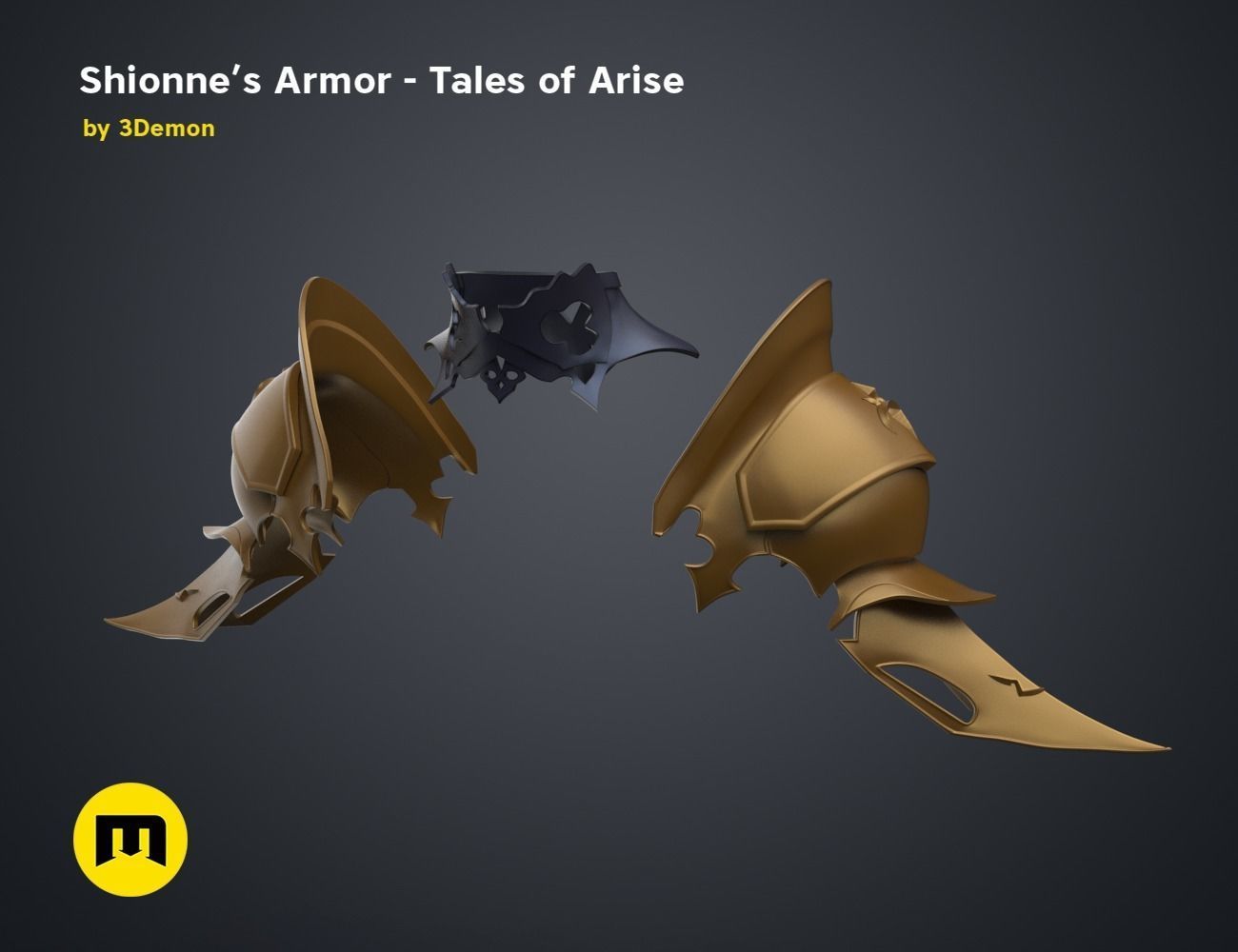 Shionne Armor - Tale of Aries 3D print model_72