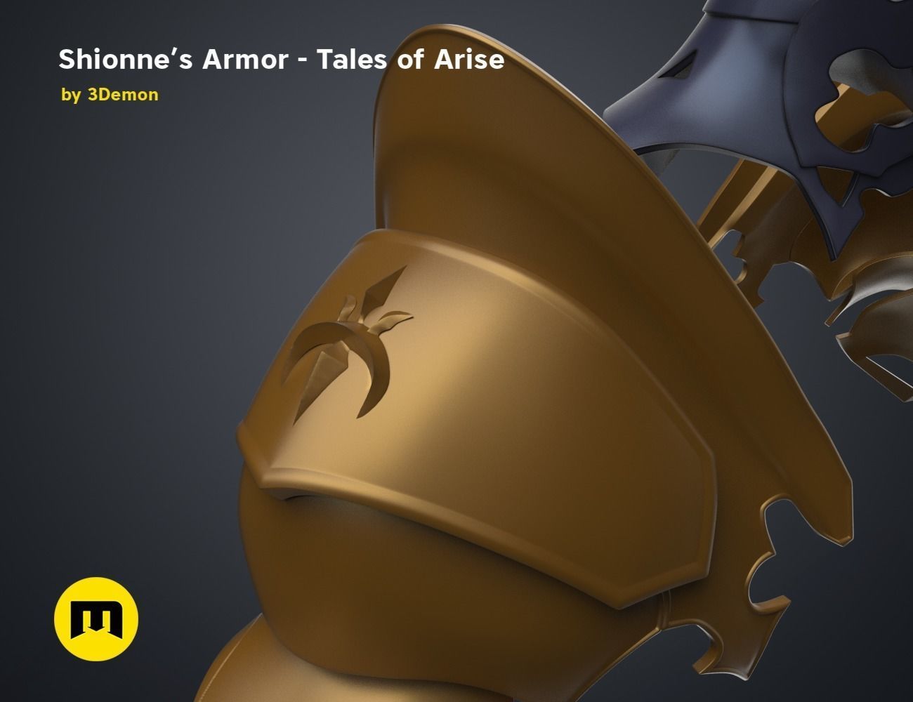 Shionne Armor - Tale of Aries 3D print model_58