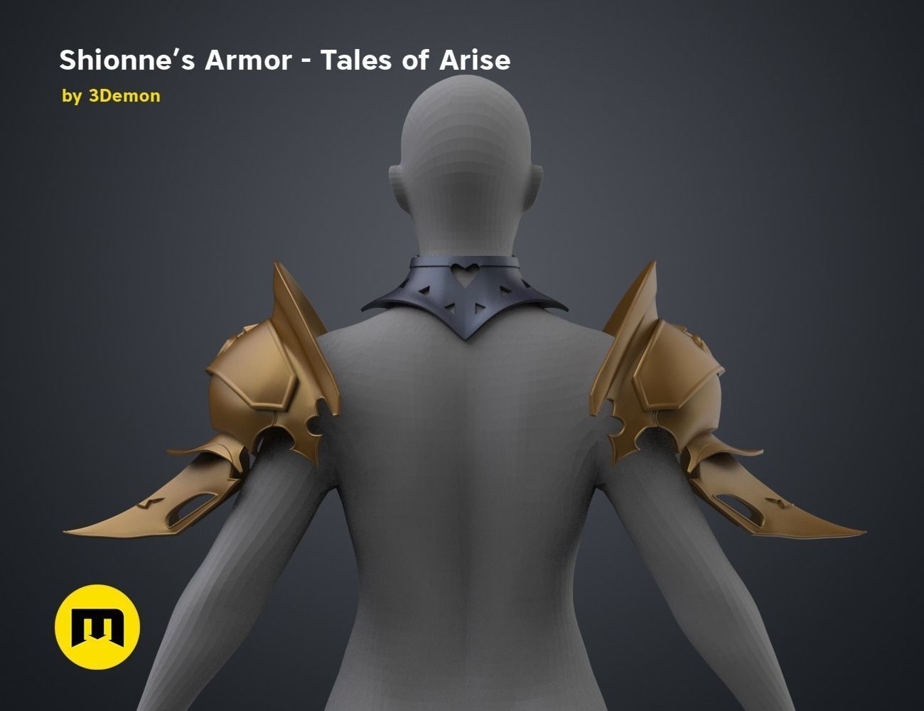 Shionne Armor - Tale of Aries 3D print model_68