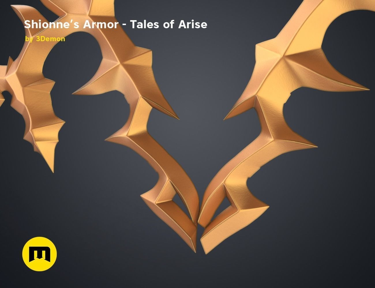 Shionne Armor - Tale of Aries 3D print model_55