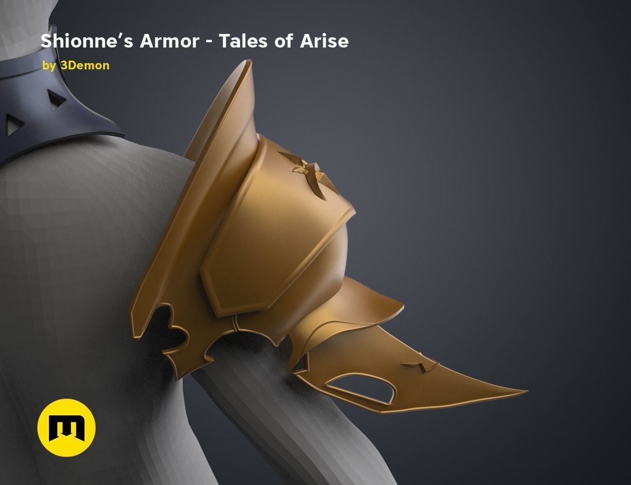 Shionne Armor - Tale of Aries 3D print model_71