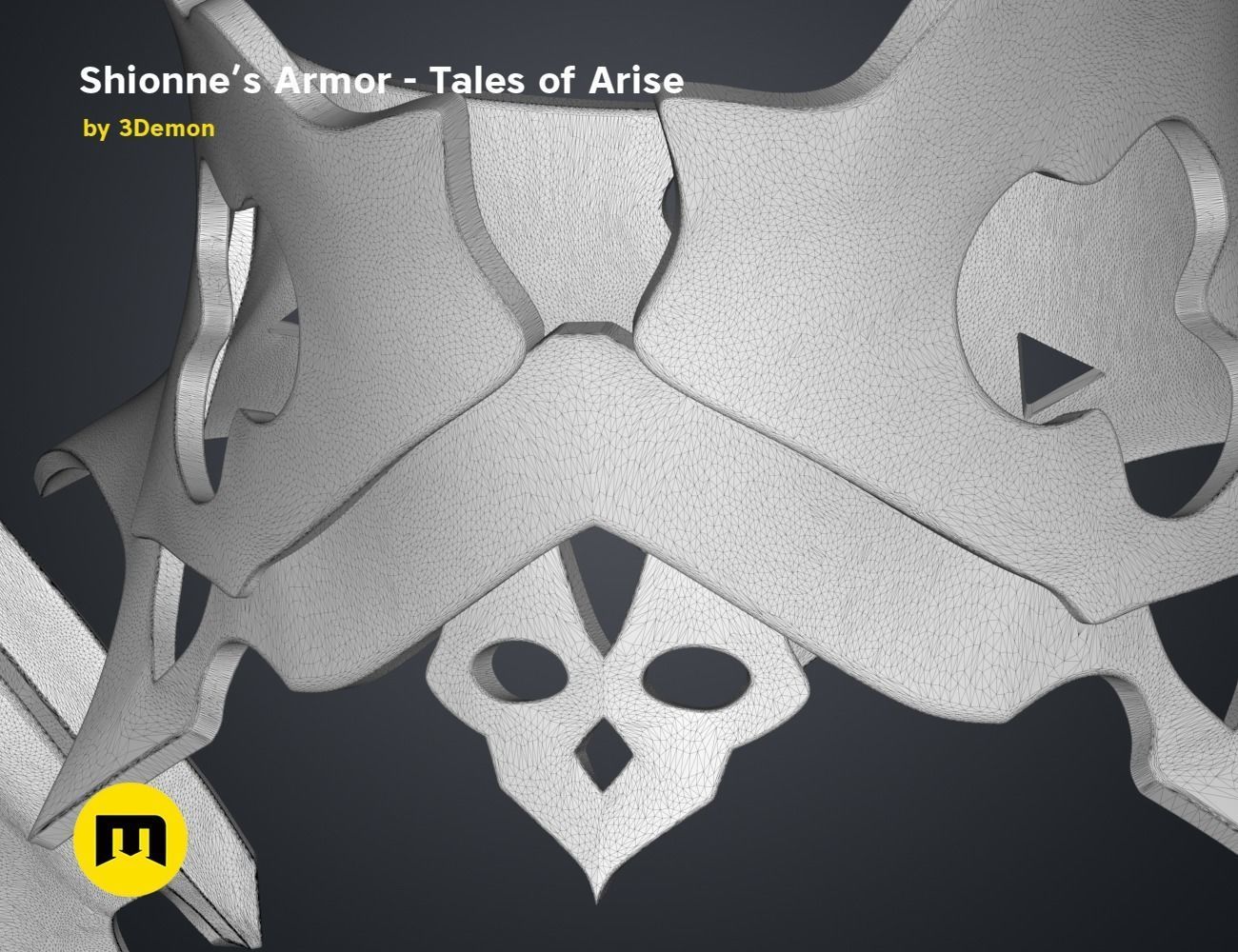 Shionne Armor - Tale of Aries 3D print model_23