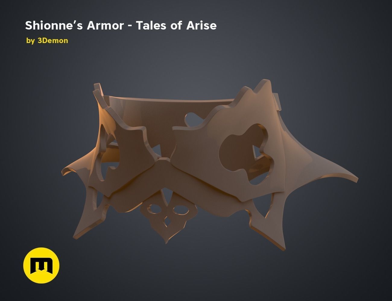Shionne Armor - Tale of Aries 3D print model_22