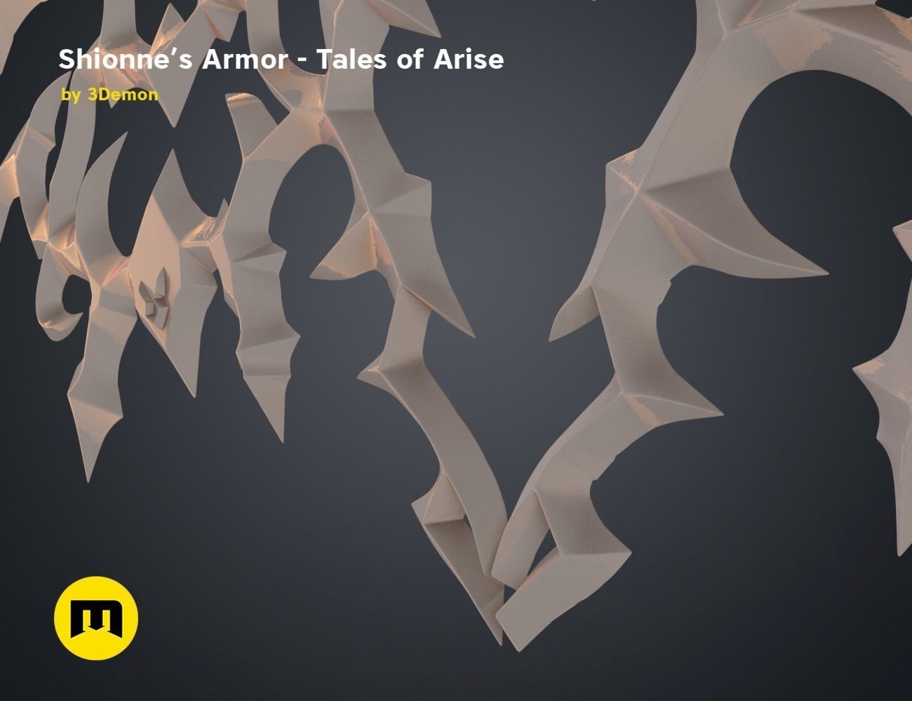 Shionne Armor - Tale of Aries 3D print model_40