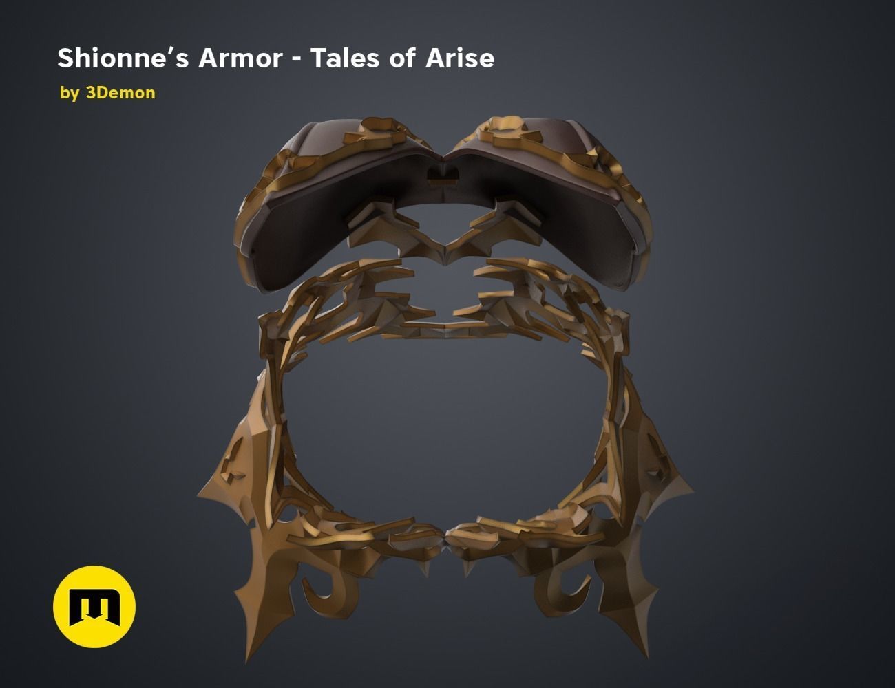 Shionne Armor - Tale of Aries 3D print model_66