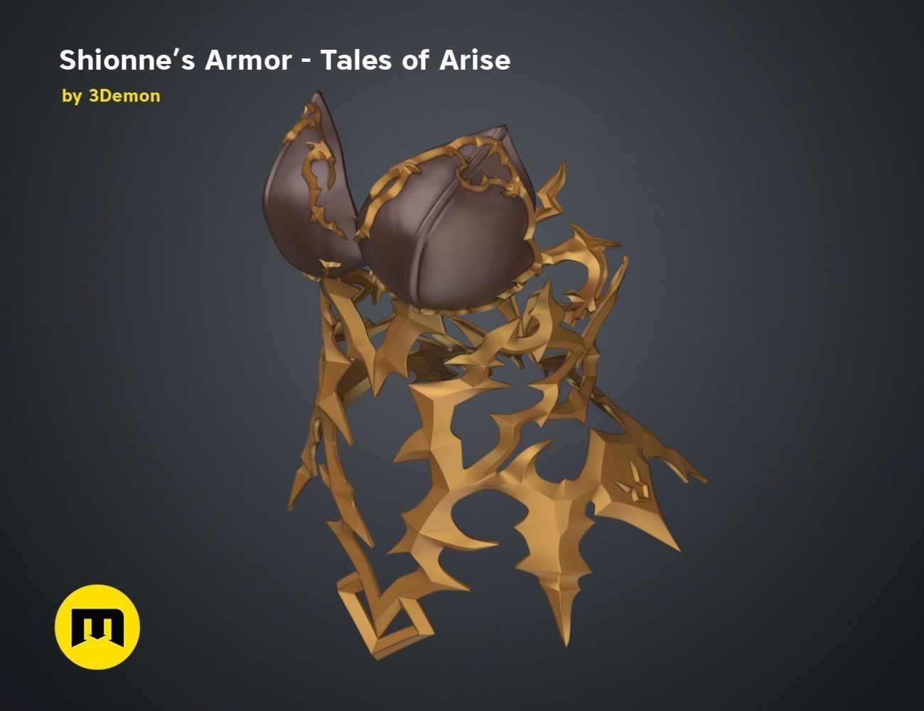 Shionne Armor - Tale of Aries 3D print model_67