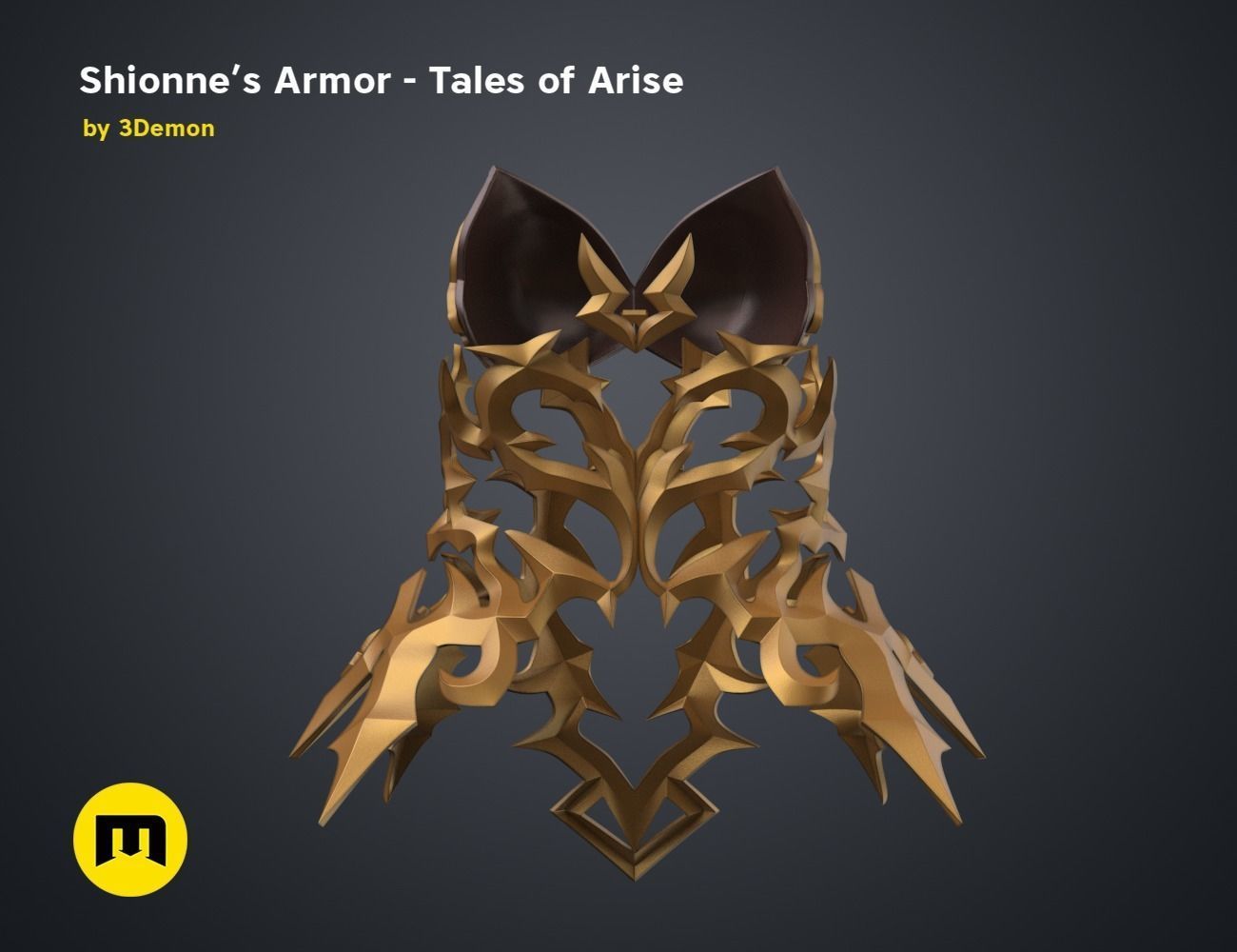 Shionne Armor - Tale of Aries 3D print model_51