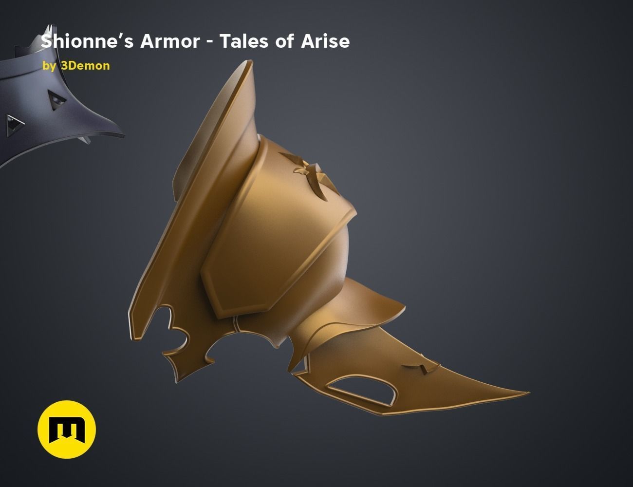 Shionne Armor - Tale of Aries 3D print model_73