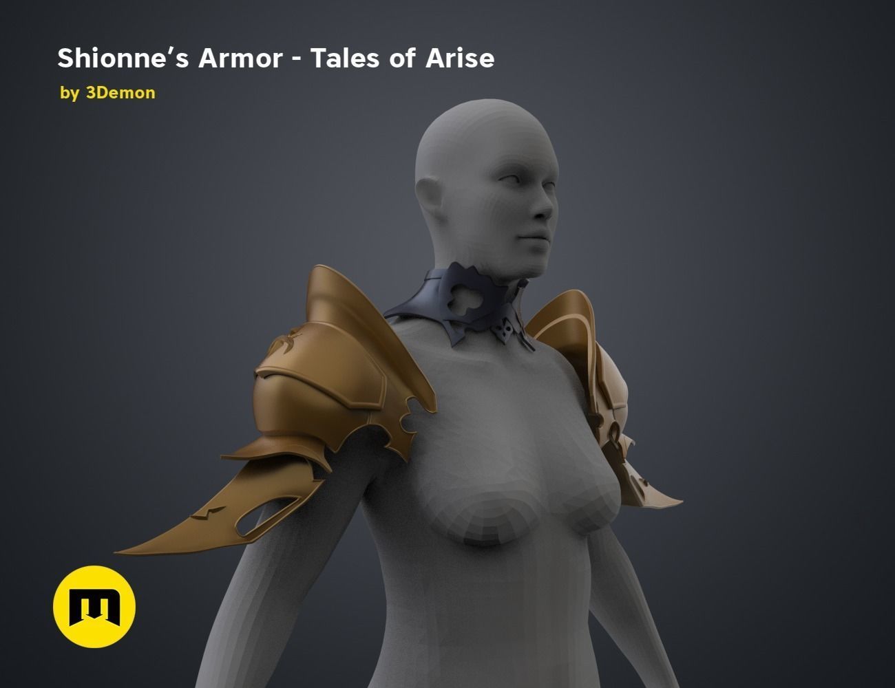 Shionne Armor - Tale of Aries 3D print model_56