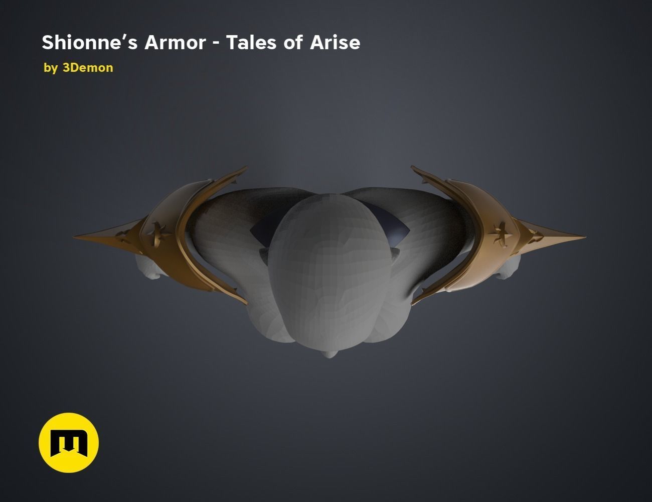 Shionne Armor - Tale of Aries 3D print model_70