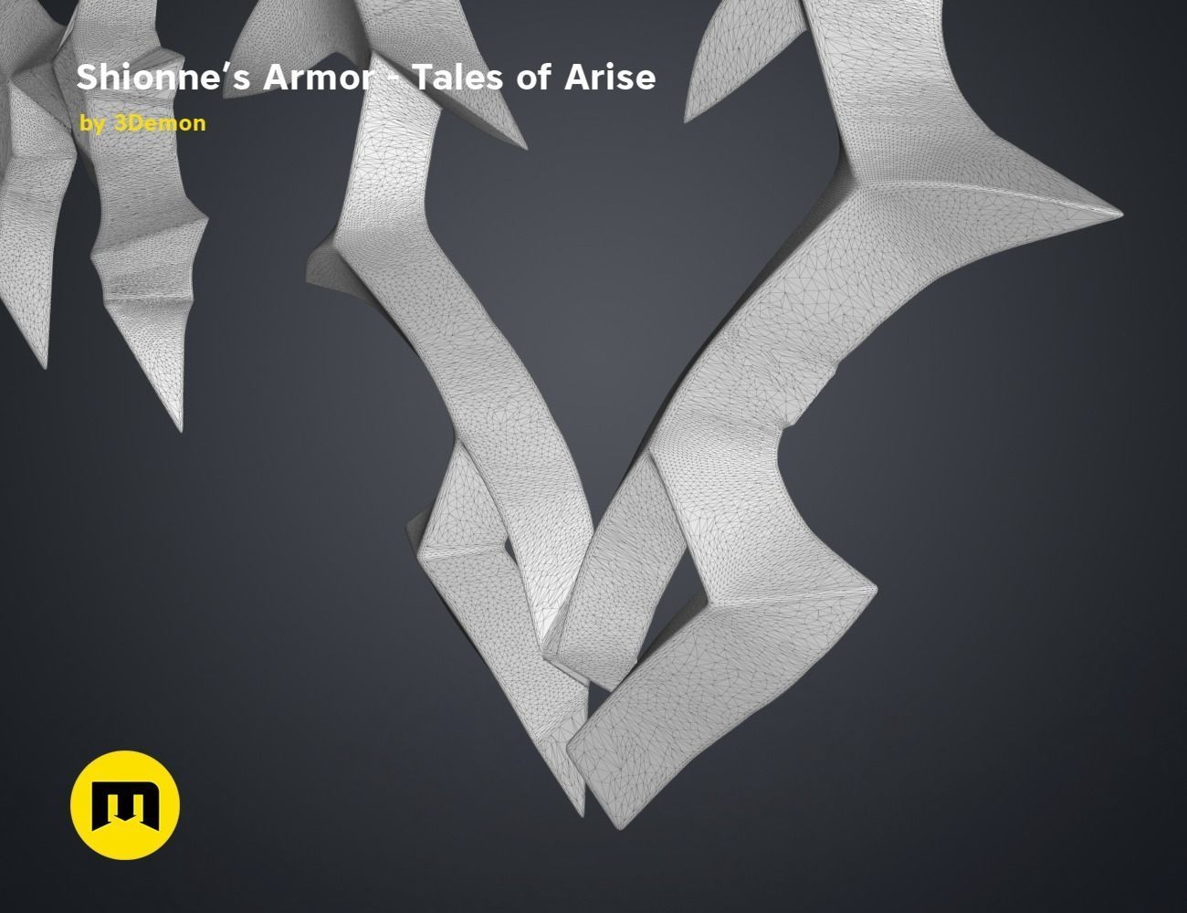 Shionne Armor - Tale of Aries 3D print model_37